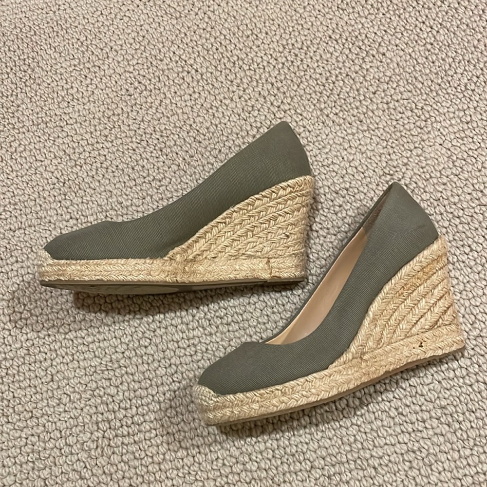 J. Crew Espadrille Wedges